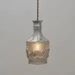 Homeko Wine Bottle LED Pendant Lamp