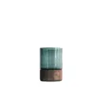 Homeko Wood Base Vases