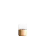 Homeko Wood Base Vases