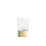 Homeko Wood Base Vases