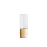 Homeko Wood Base Vases