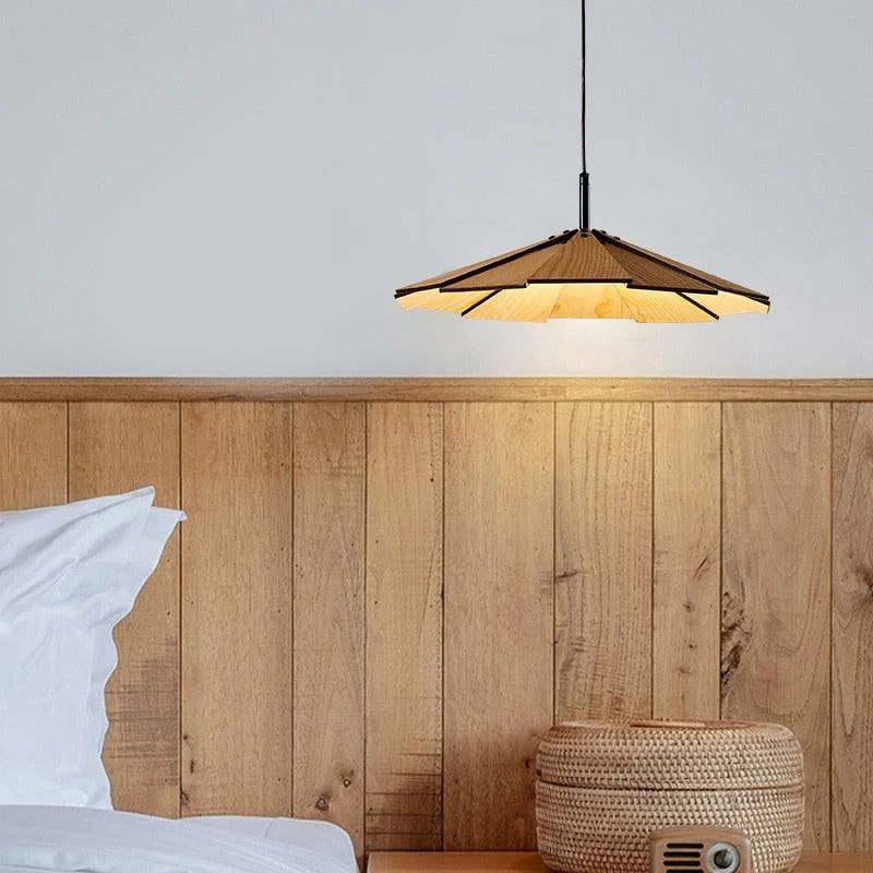 Homeko Wood Hanging Pendant Lamp -