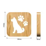 Homeko Wood LED Night Light