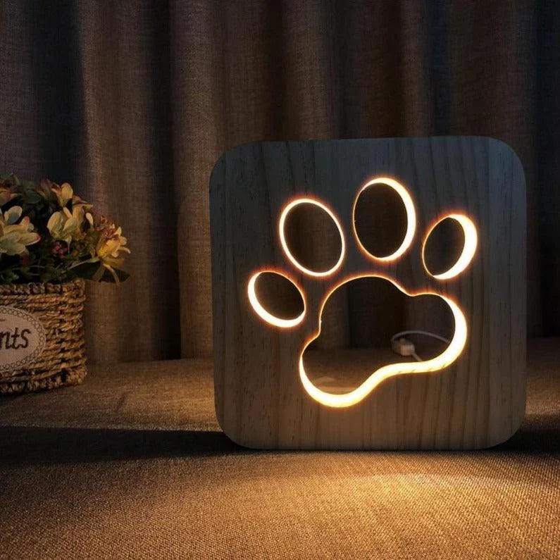 Homeko Wood LED Night Light -