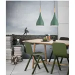 Homeko Wood Macaroon Lights Dining Area Lamps