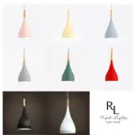 Homeko Wood Macaroon Lights Dining Area Lamps