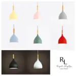 Homeko Wood Macaroon Lights Dining Area Lamps