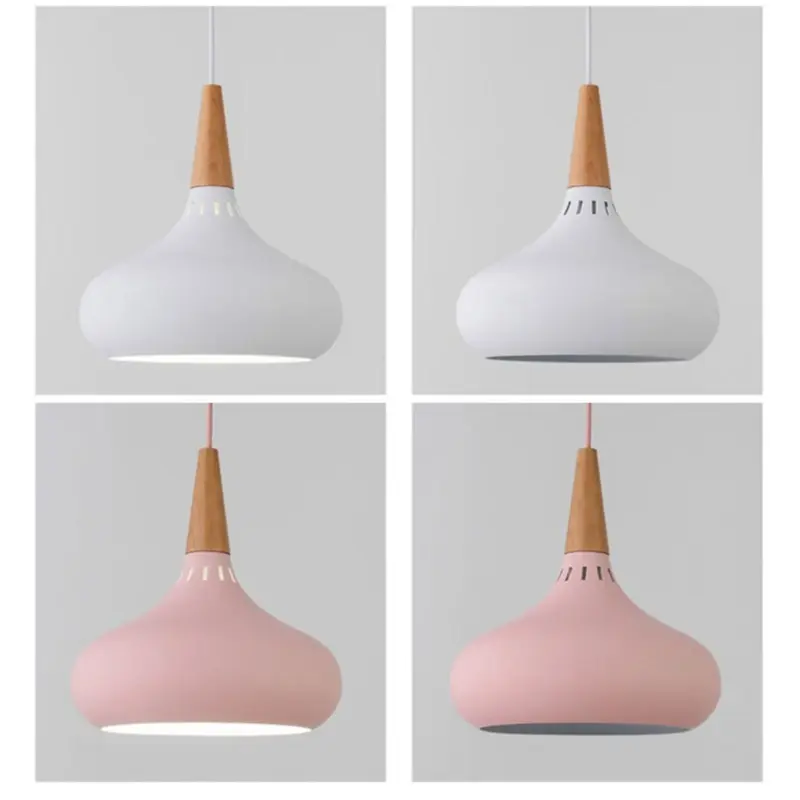 Homeko Wood Metal Pendant Lights