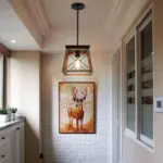 Homeko Wood Pendant Lantern