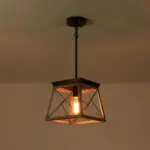 Homeko Wood Pendant Lantern