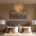Homeko Wood Pinecone Pendant Light