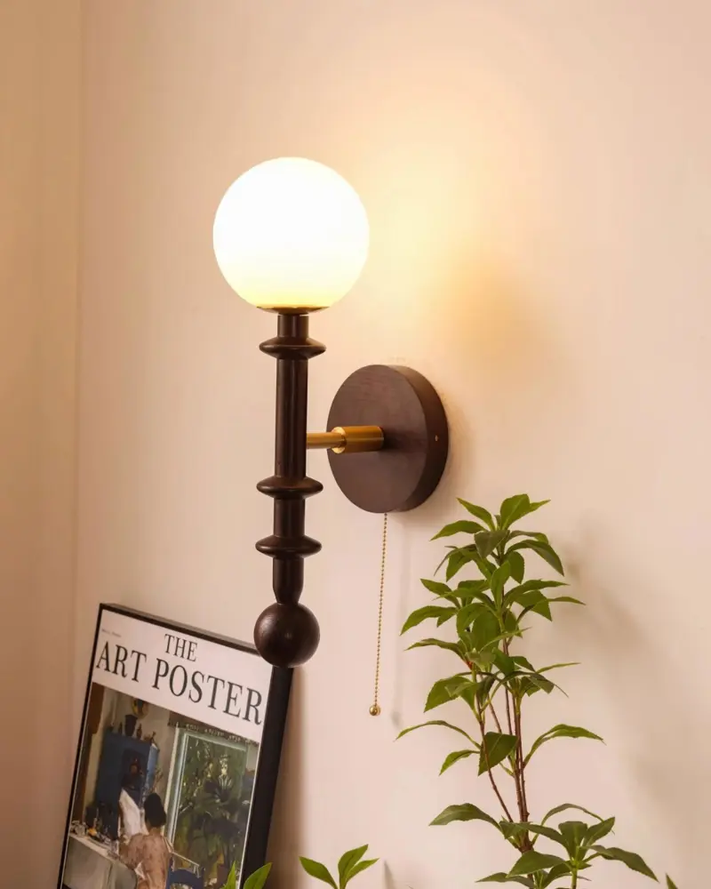 Homeko Wood Wall Lamp