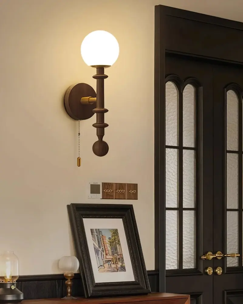 Homeko Wood Wall Lamp