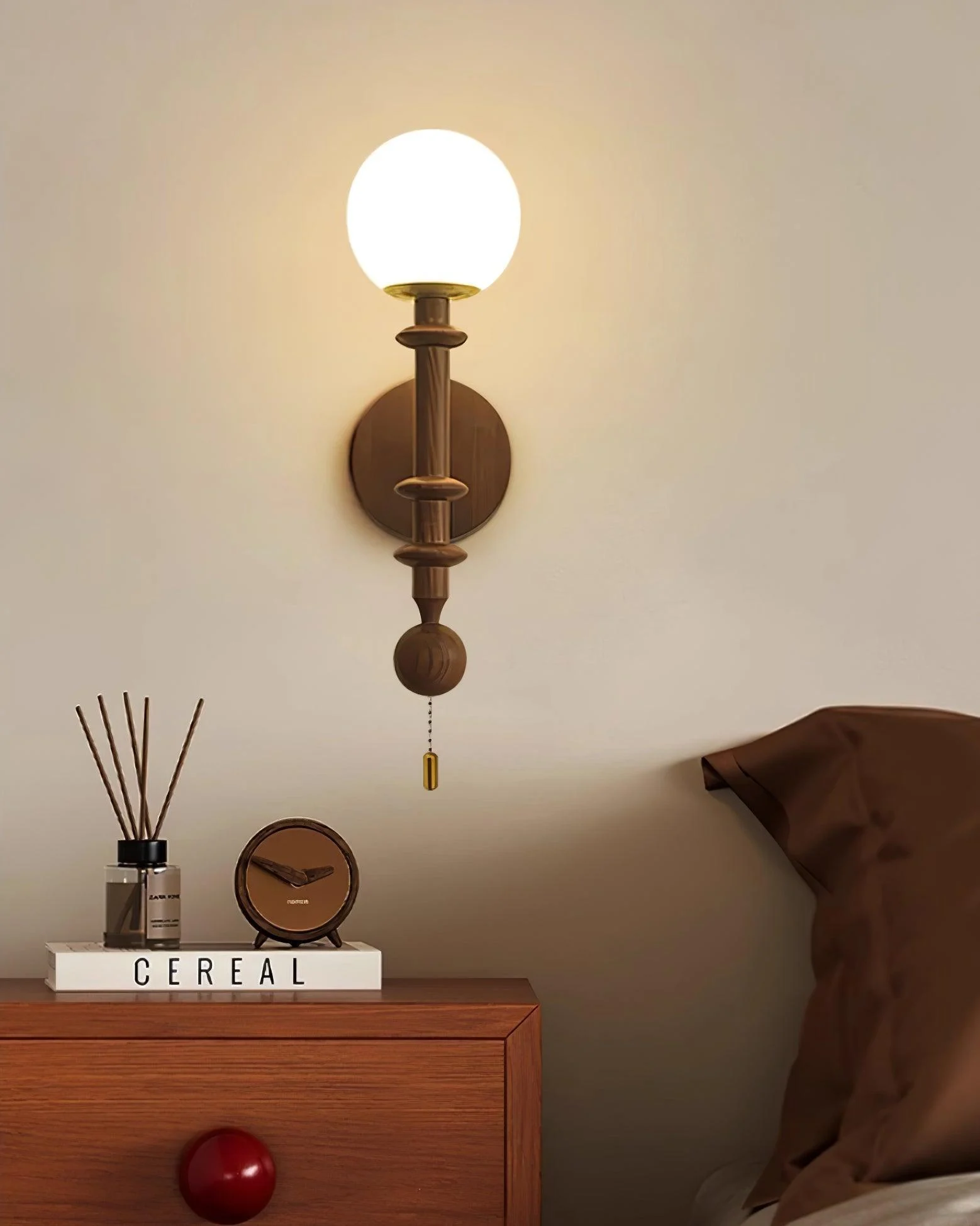 Homeko Wood Wall Lamp -