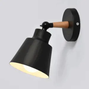 Homeko Wooden Bracket Wall Light