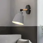 Homeko Wooden Bracket Wall Light