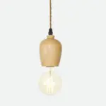 Homeko Wooden Hanging Socket Pendant Light