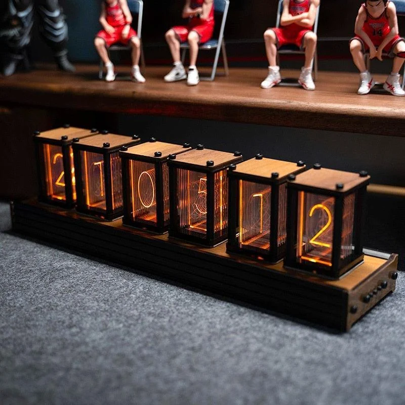 Homeko Wooden RGB Clock -