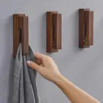 Homeko Wooden Towel Holders for the Bathroom
