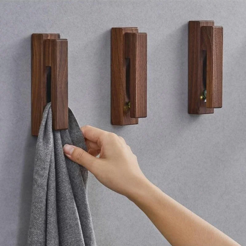 Homeko Wooden Towel Holders for the Bathroom -