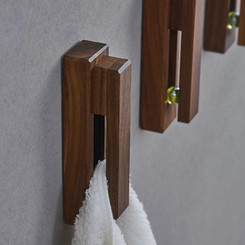 Homeko Wooden Towel Holders for the Bathroom -