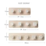 Homeko_Wooden_Wall_Mounted_Coat_Rack_with_Hooks_-_-4294026 Homeko Wooden Wall Mounted Coat Rack with Hooks