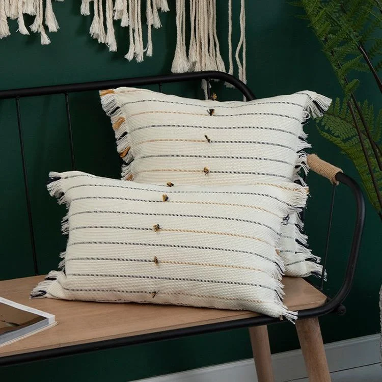 Homeko Woven Pillow Cover -