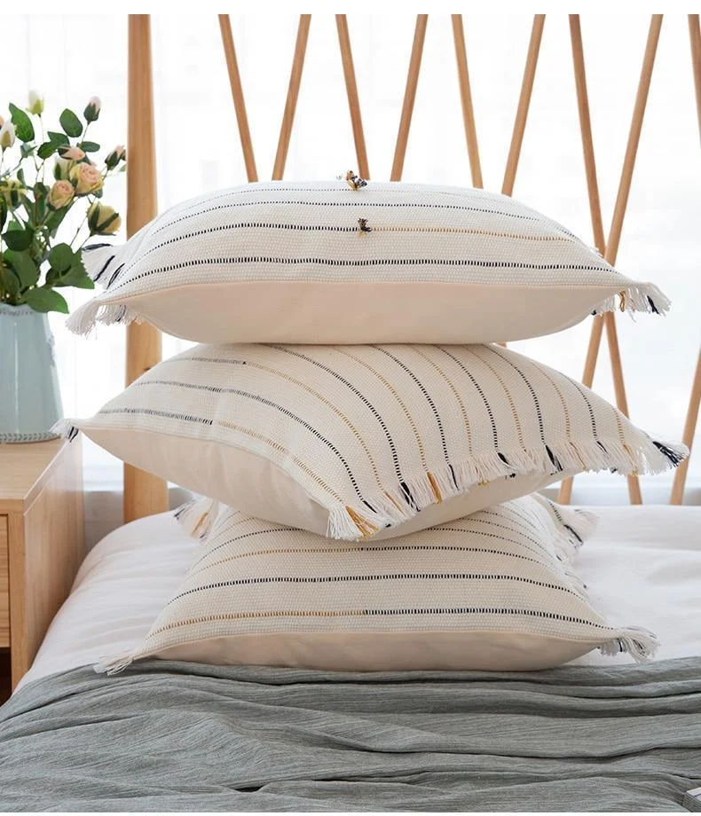 Homeko Woven Pillow Cover -