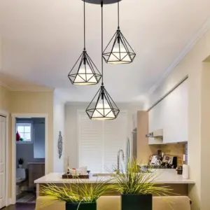 Homeko Wrought Iron Light Fixture - 