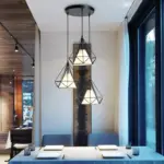 Homeko Wrought Iron Light Fixture