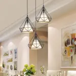 Homeko Wrought Iron Light Fixture