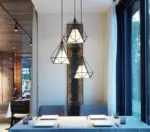Homeko Wrought Iron Light Fixture