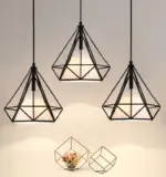 Homeko Wrought Iron Light Fixture