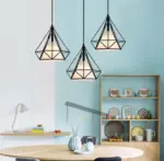 Homeko Wrought Iron Light Fixture