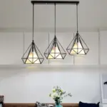 Homeko Wrought Iron Light Fixture