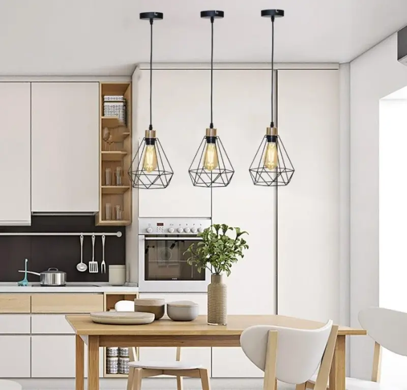 Homeko Wrought Iron Light Fixtures