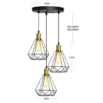 Homeko Wrought Iron Light Fixtures