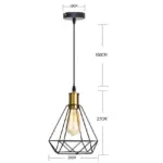 Homeko Wrought Iron Light Fixtures