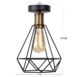 Homeko Wrought Iron Light Fixtures