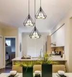 Homeko Wrought Iron Pendant Light