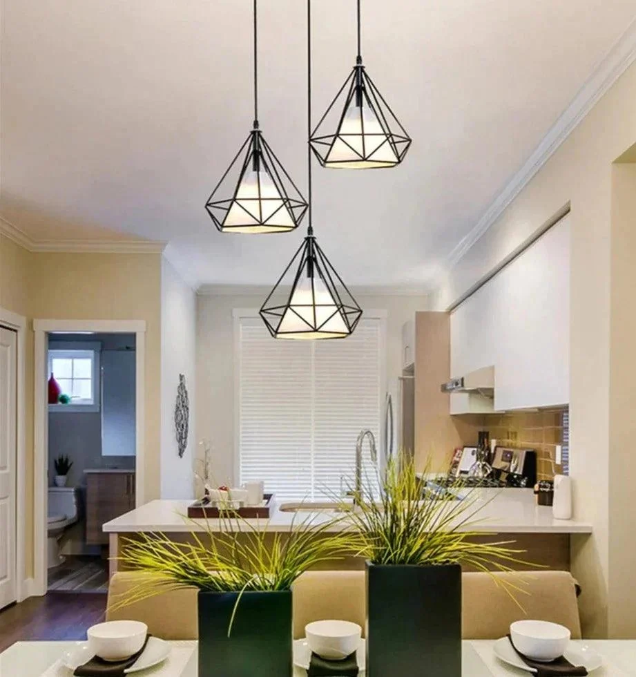 Homeko Wrought Iron Pendant Light -