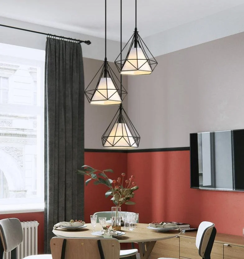 Homeko Wrought Iron Pendant Light -