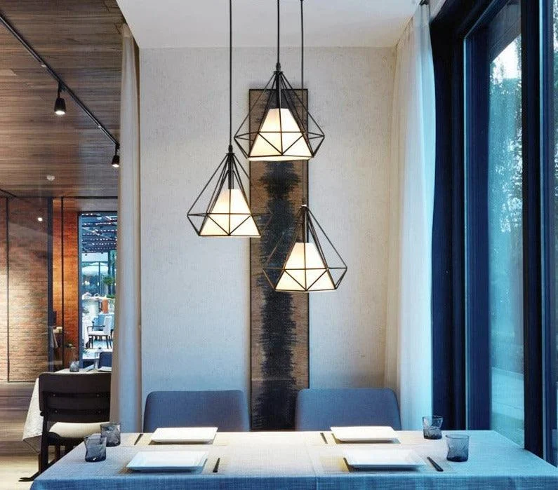 Homeko Wrought Iron Pendant Light -