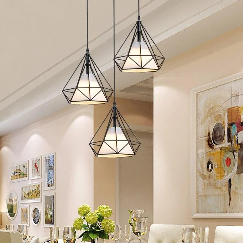 Homeko Wrought Iron Pendant Light -