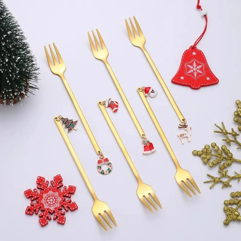 Homeko Xmas Cutlery Gift Set -