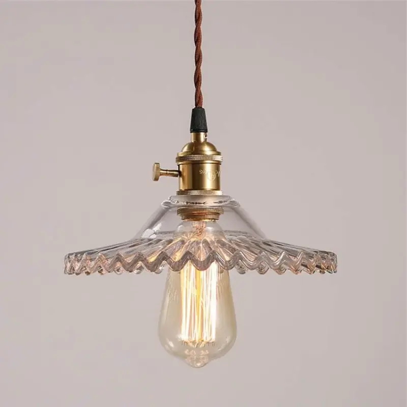 Homeko ZigZag Glass Pendant Lamp