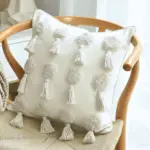 Homeko and Dots Tassels Moroccan Pillow Cover