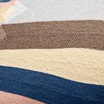 Homeko and Sky Embroidered Abstract Pillow Cover