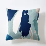 Homeko and Sky Embroidered Abstract Pillow Cover