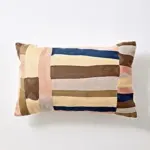 Homeko and Sky Embroidered Abstract Pillow Cover